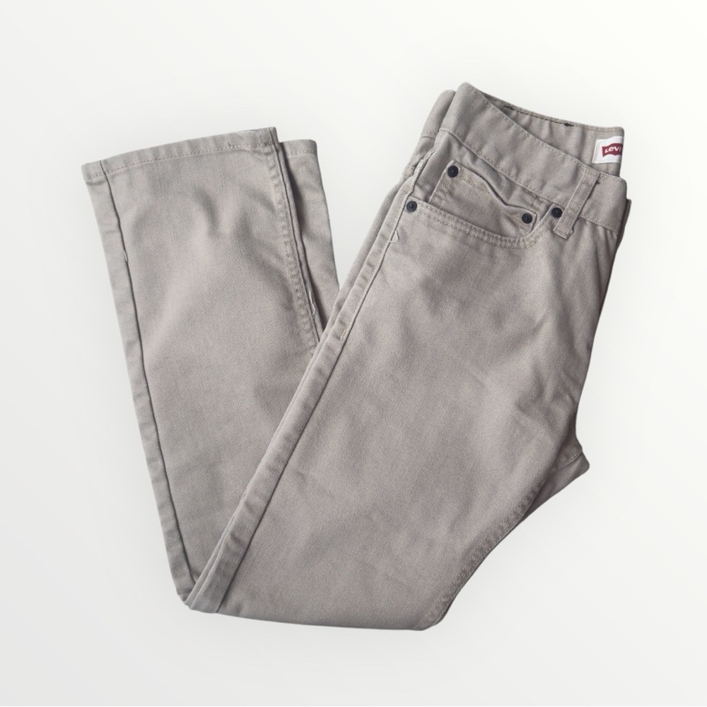 Levi’s 511 Slim Tan Khaki Boys Youth Jeans Size 16 Regular Pants